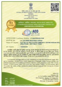 AEO Certification