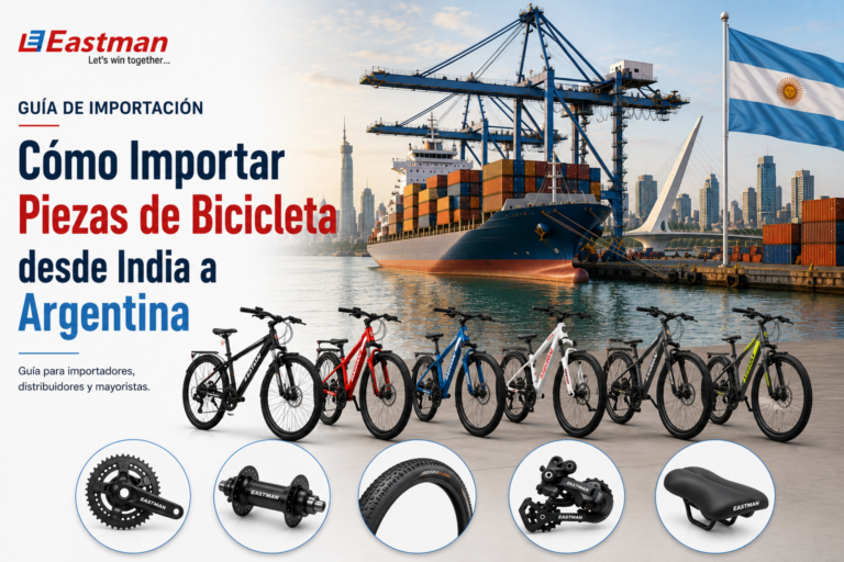 Cómo Importar Piezas de Bicicleta desde India a Argentina