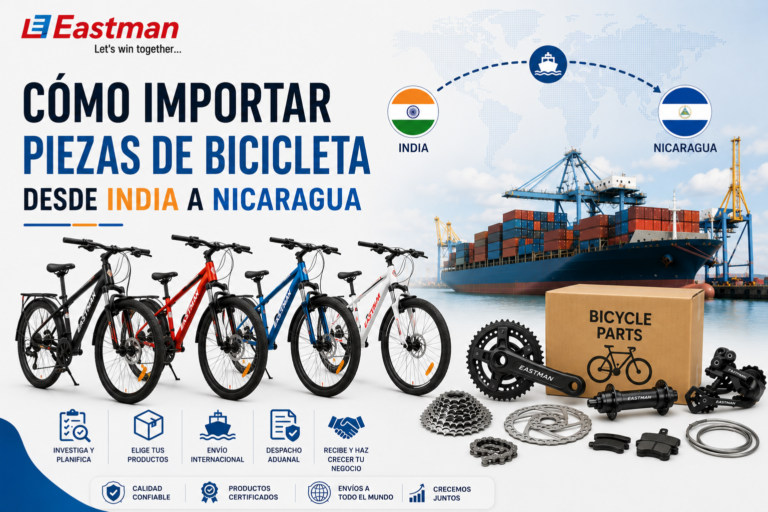 Cómo Importar Piezas de Bicicleta desde India a Nicaragua