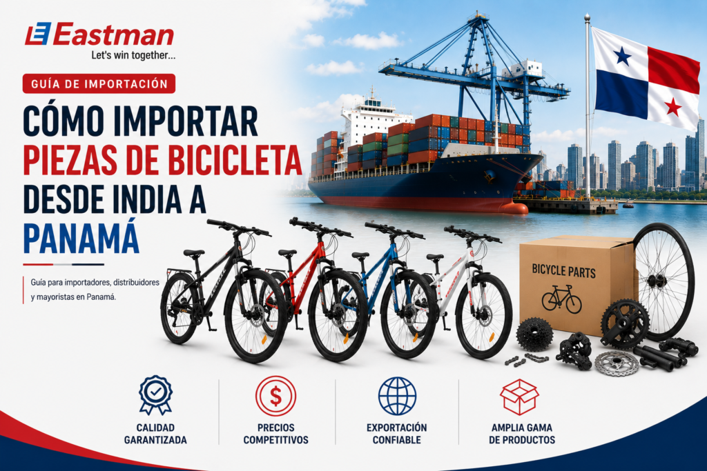 Cómo Importar Piezas de Bicicleta desde India a Panama