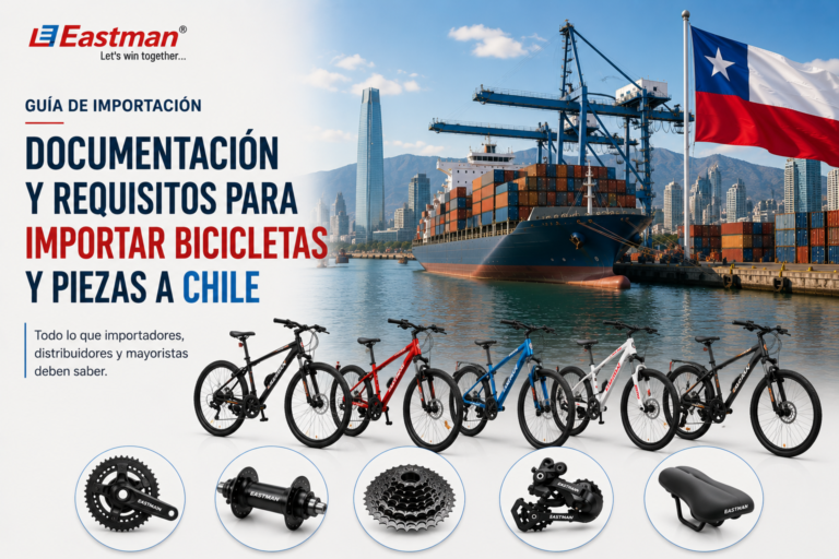 Cómo Importar Piezas de Bicicleta desde India a Chile