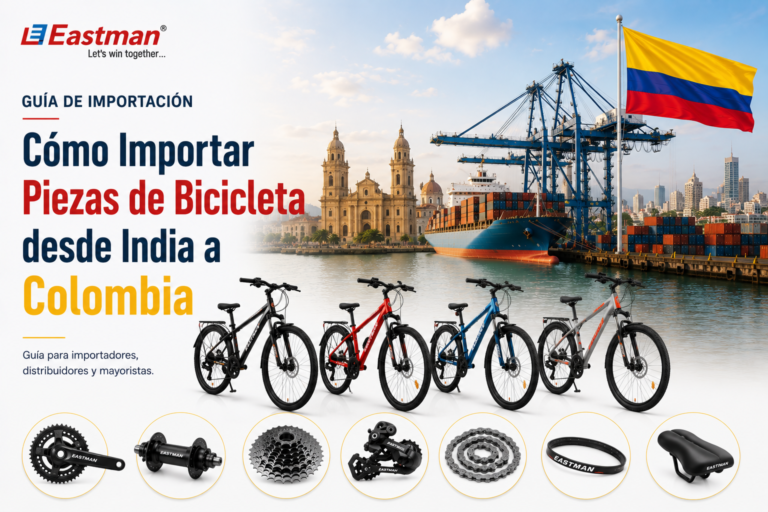 Cómo Importar Piezas de Bicicleta desde India a Colombia