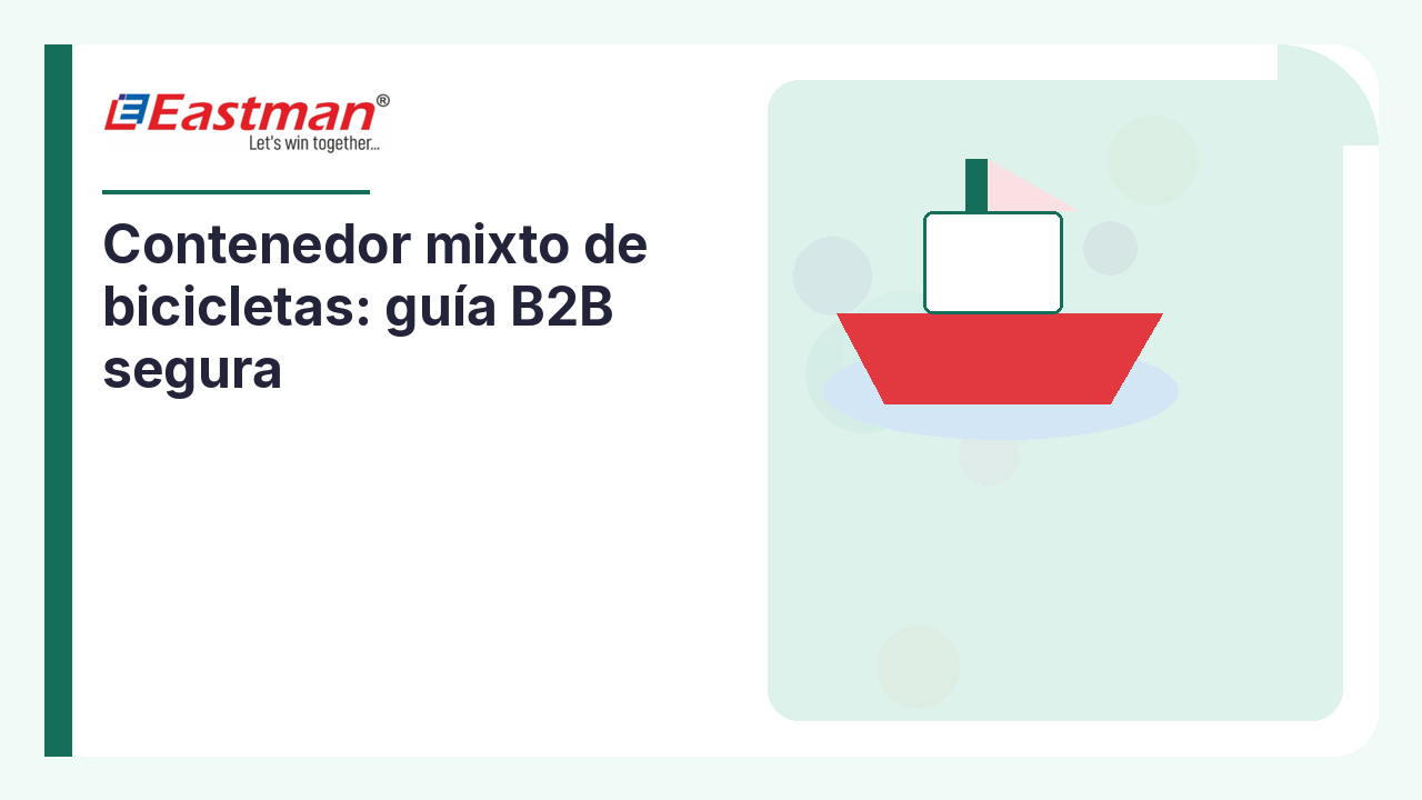 Contenedor mixto de bicicletas: guía B2B segura