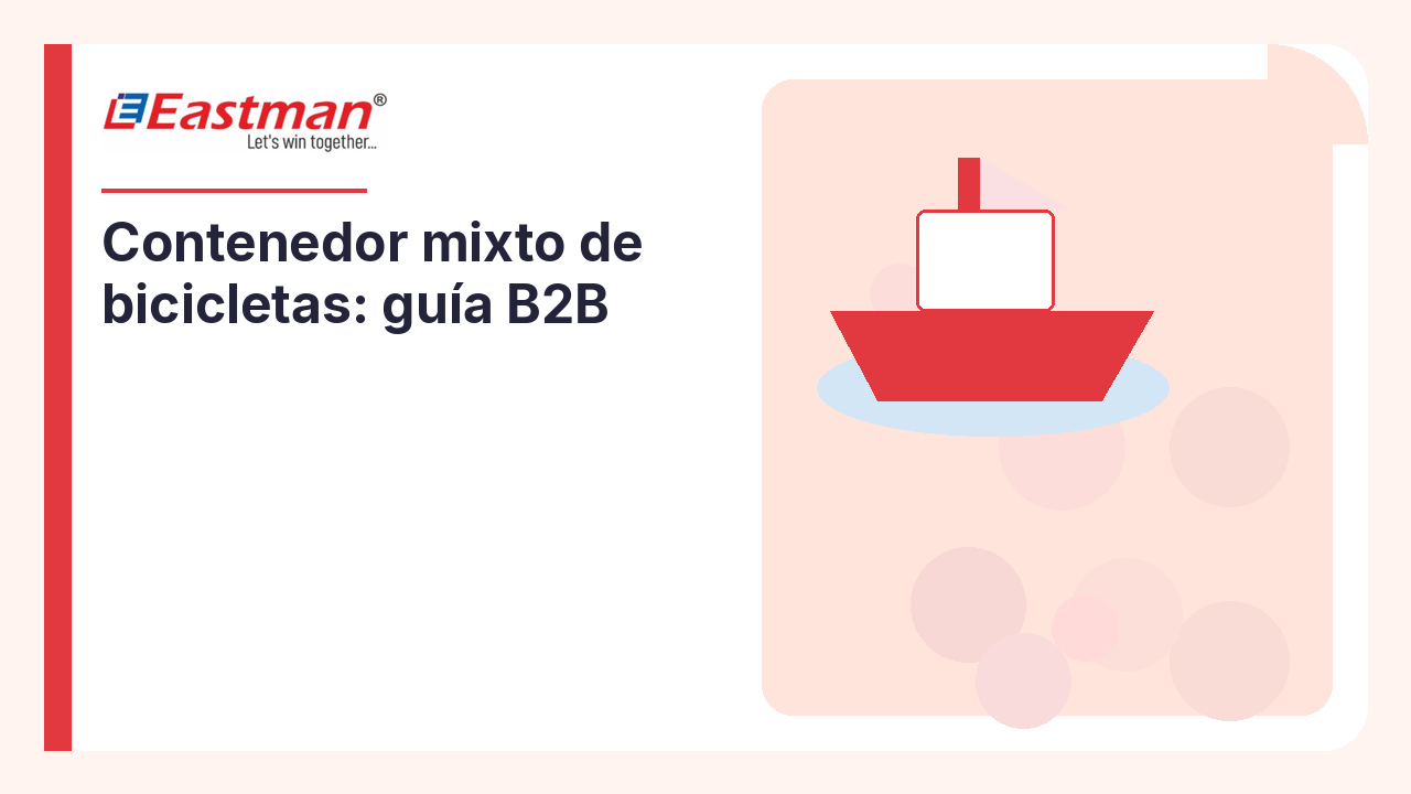 Contenedor mixto de bicicletas: guía B2B