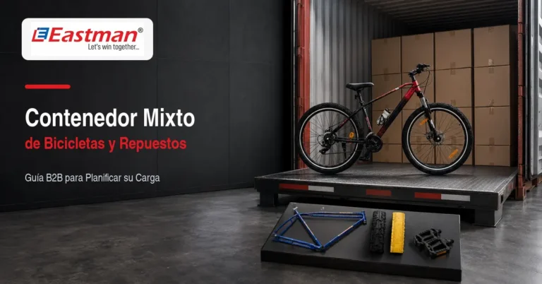 Cómo Planificar un Contenedor Mixto de Bicicletas y Repuestos para América Latina