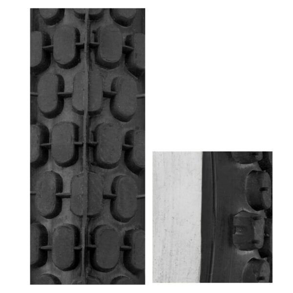 Black With White Sidewall