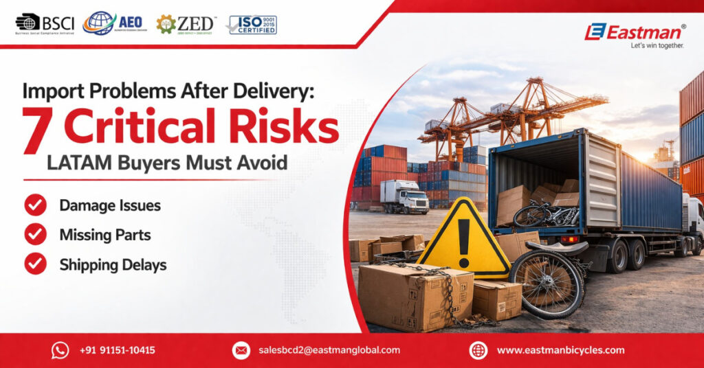 Post-Shipment Problems in Bicycle Imports and How to Avoid Them