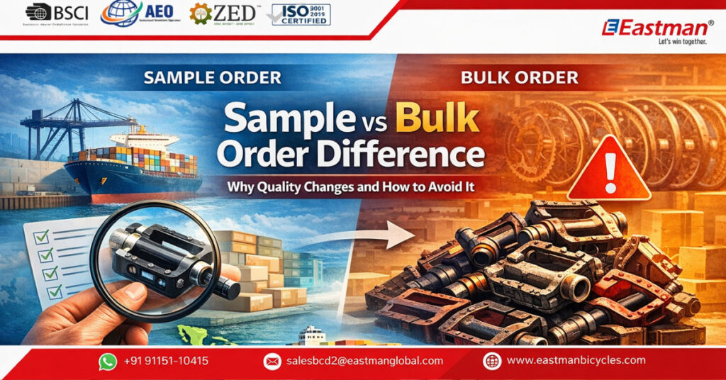 Sample vs Bulk Order in Bicycle Import Why Quality Changes and How to Avoid It